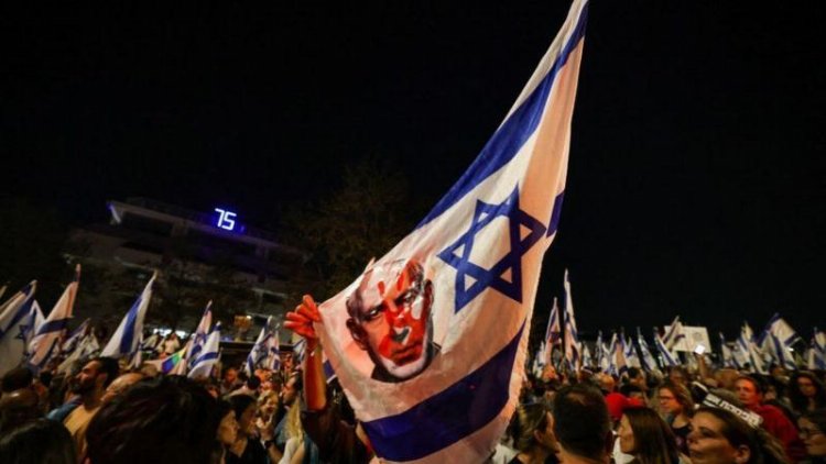 İsrail’de eylem yapan Yahudiler, savaşın durmasını istemiyor