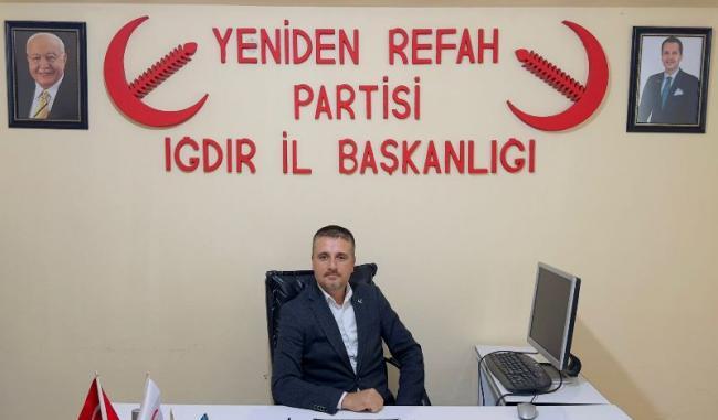 YRP Iğdır İl Başkanı Fırat Akkuş’tan AK Parti’nin 23. Kuruluş Yıldönümüne Dair Değerlendirme