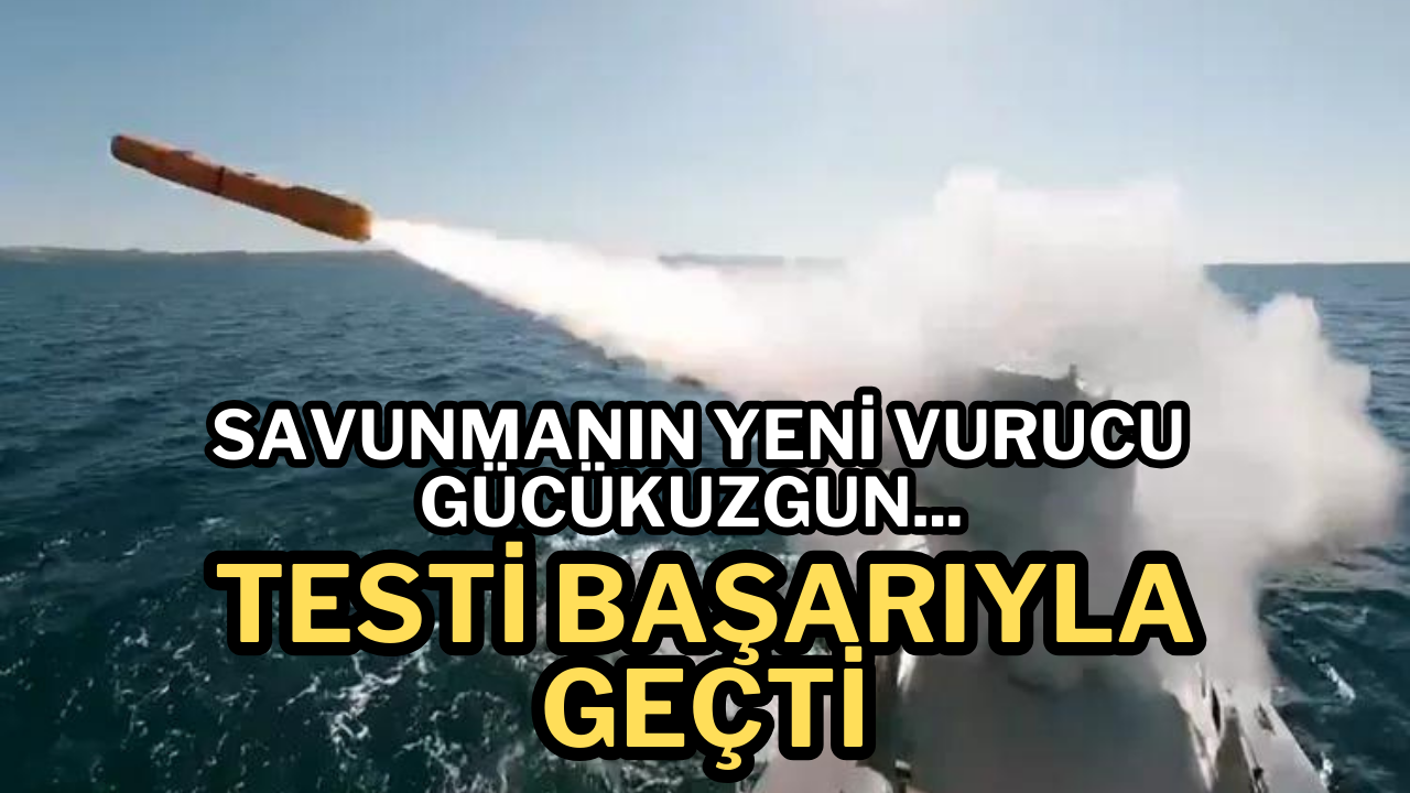 Kuzgun Testi başarıyla geçti