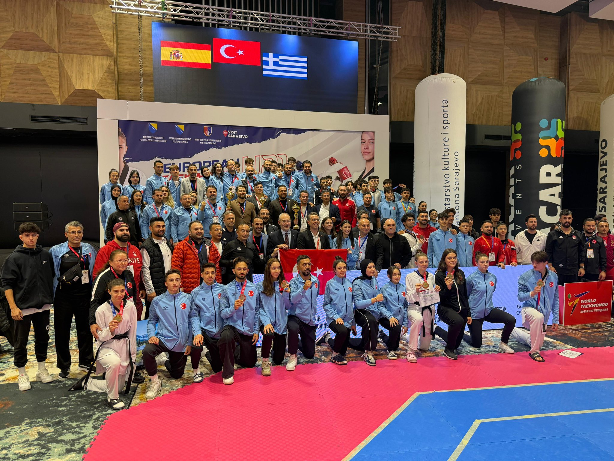 Milli Takımımız Avrupa Ümitler Taekwondo Şampiyonası’nda Tarih Yazdı