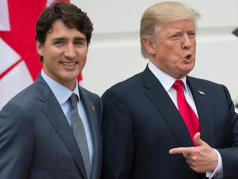 Justin Trudeau ve Donald Trump Mar-a-Lago’da Bir Araya Geldi