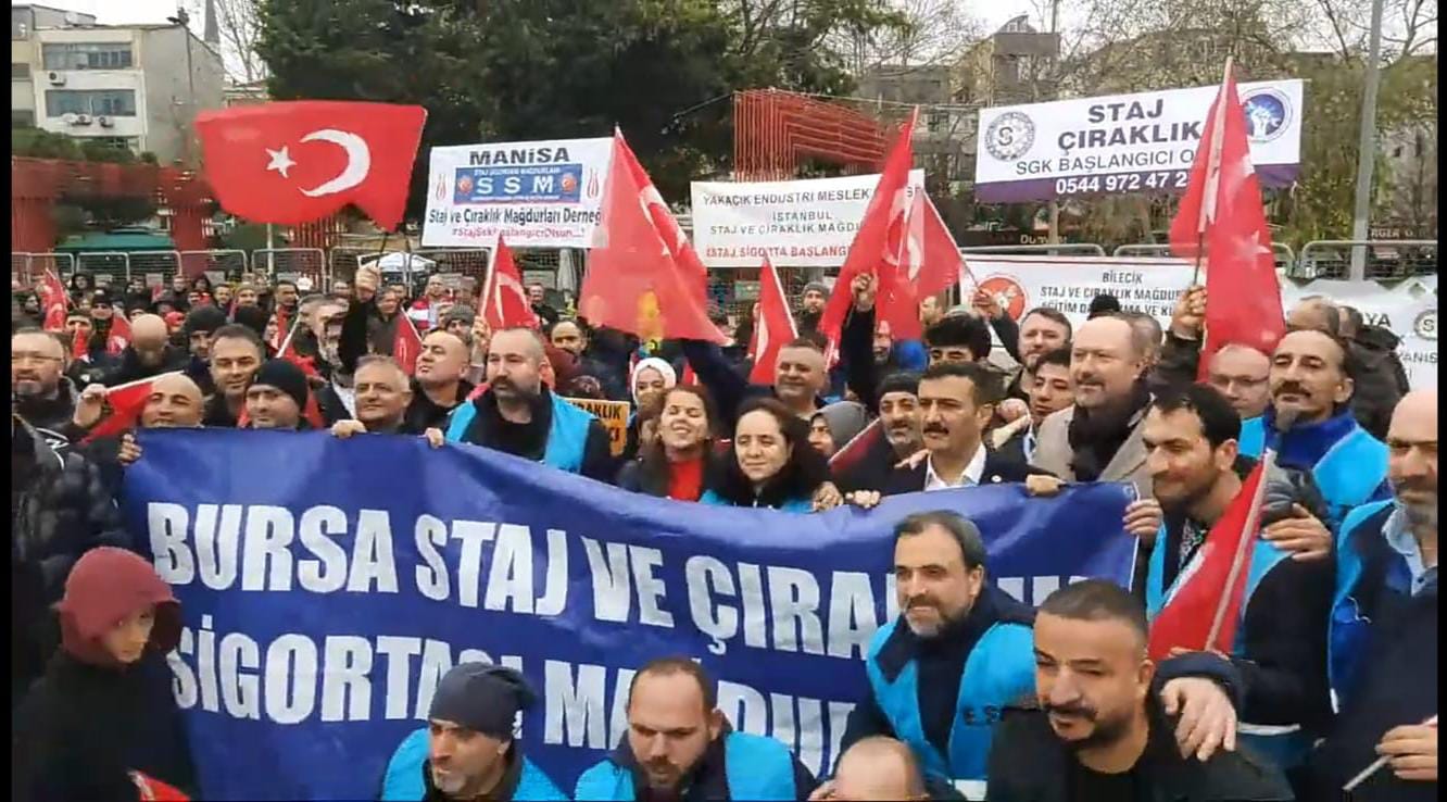 Staj ve Çıraklık Sigortası Mağduriyeti Biran Önce Acilen Çözülmeli…