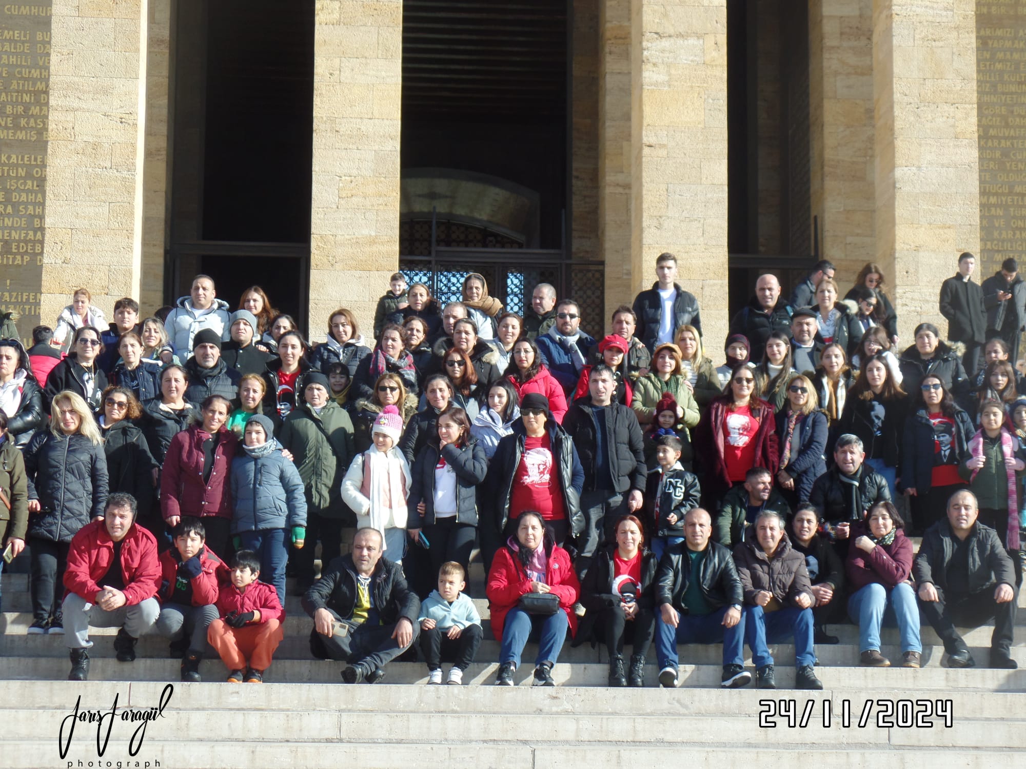 Yukarı Gündeş Köylüleri Atalarını Unutmadı: 24 Kasım’da Anıtkabir’e Yoğun Katılım