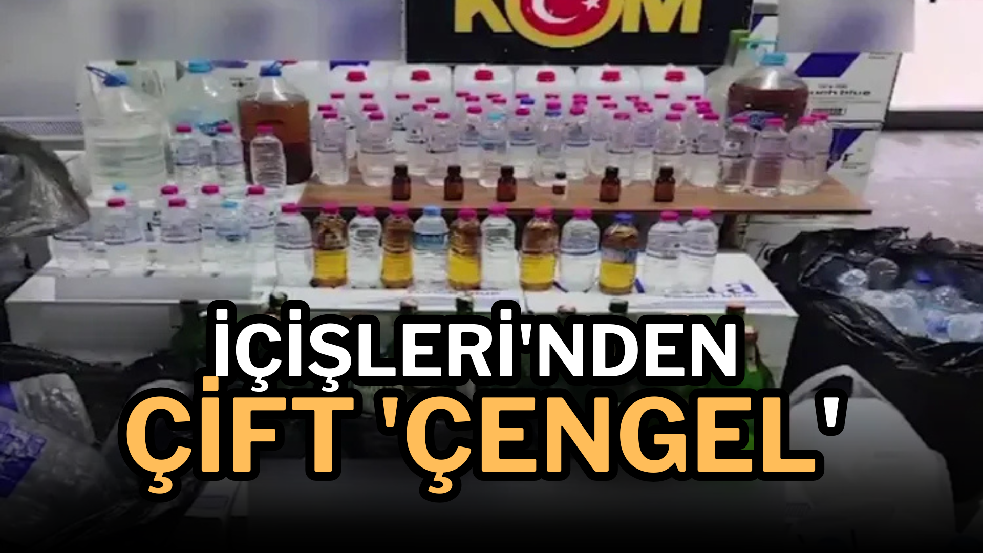 İçişleri’nden çift ‘Çengel’