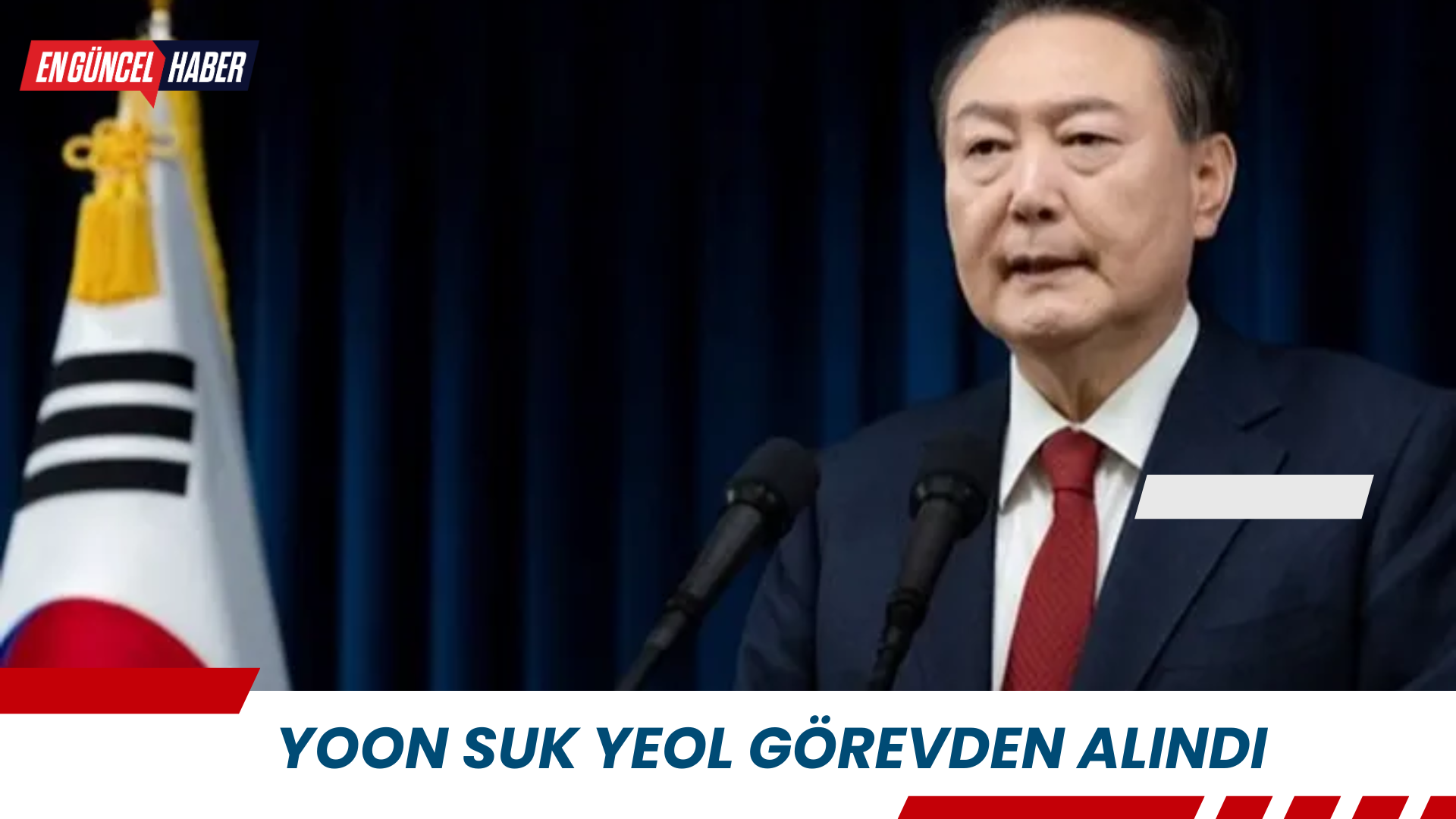 Yoon Suk Yeol görevden alındı