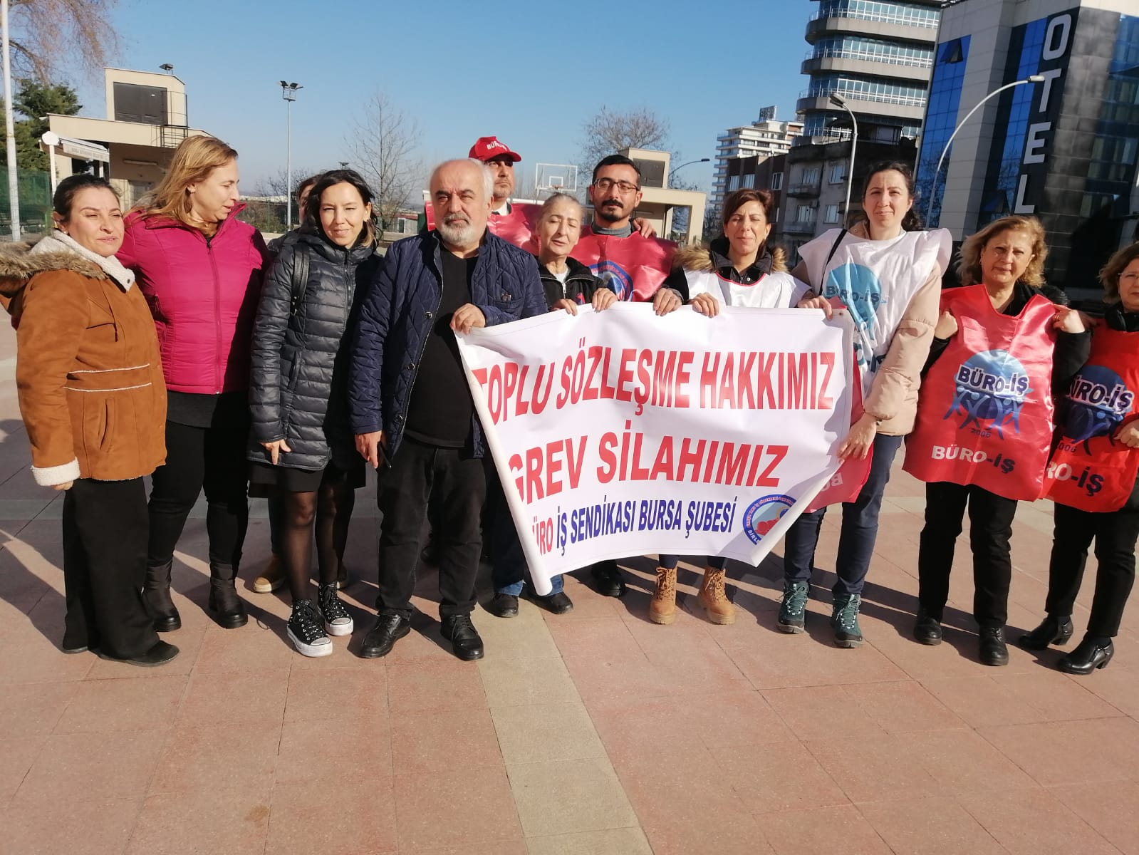 BÜRO-İŞ; “Biz bu Sevr’i yırtıp atar Lozan sürecinde ilerleriz!”