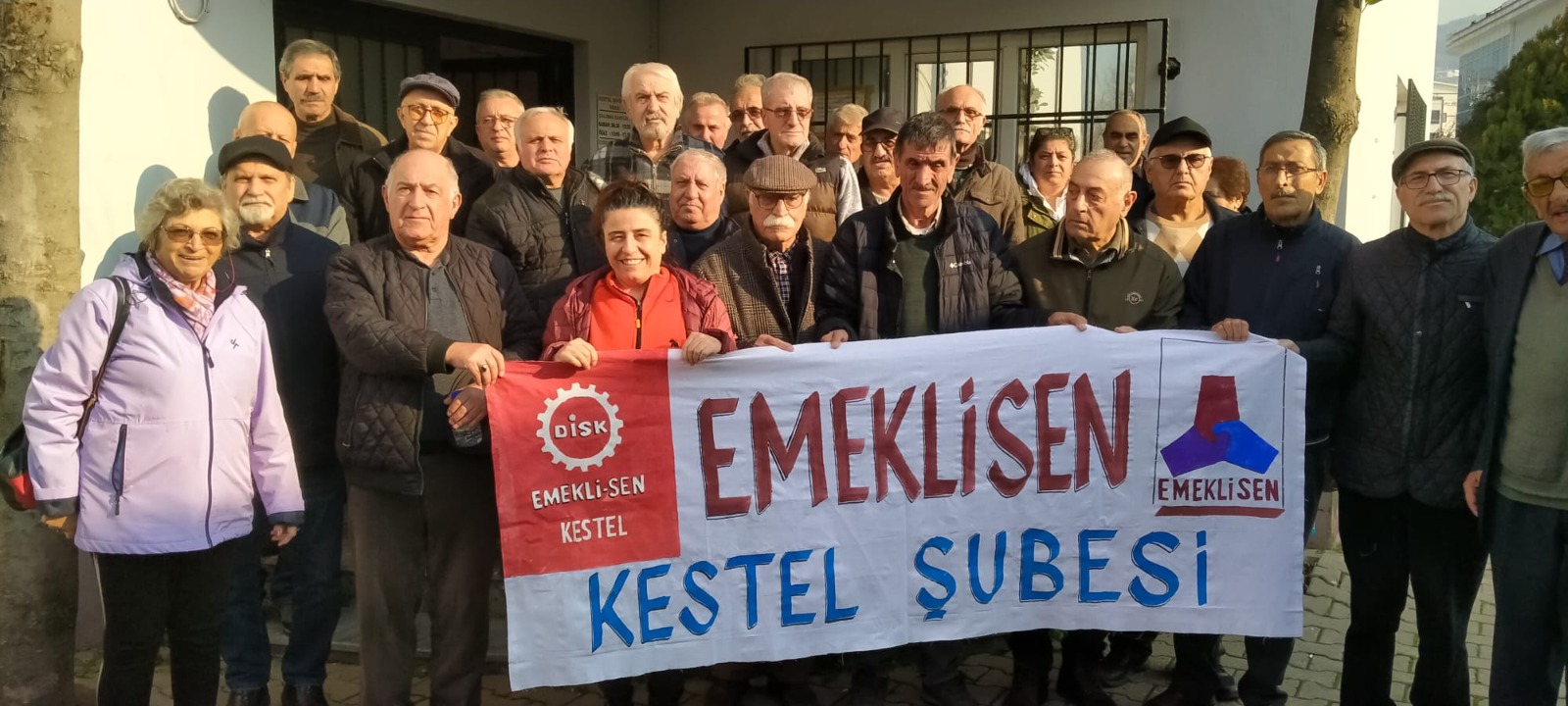 DİSK/Emekli-Sen Kestel Şubesi İlk Örgüt Toplantısını Gerçekleştirdi