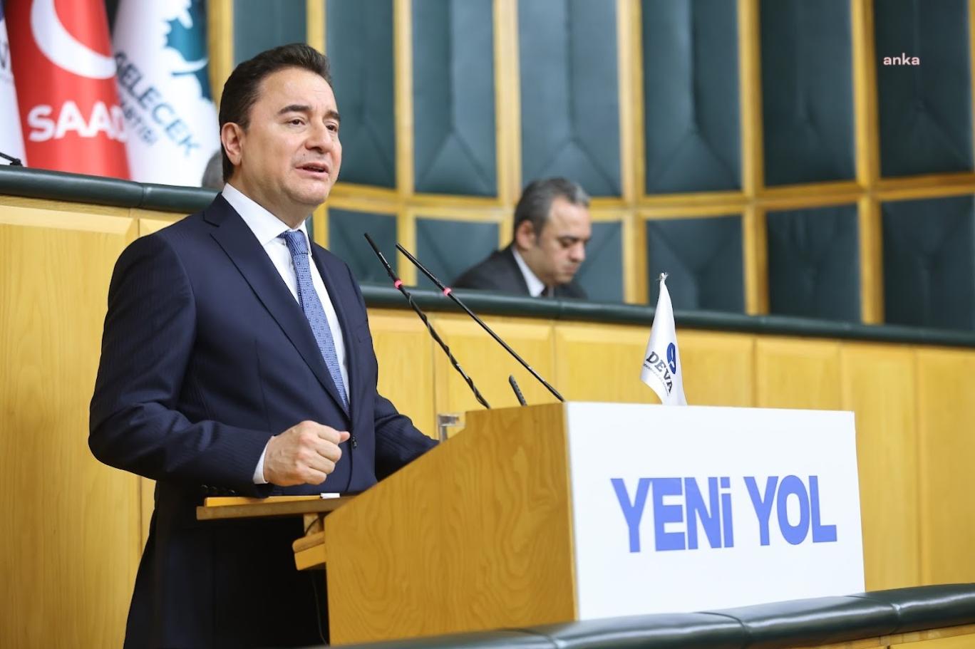 Ali Babacan:  “Türkiye’nin önünde, tüm vatandaşlarımızın hak ve özgürlüklerinin ihya edilmesi için yeni bir fırsat penceresi açılmaktadır”