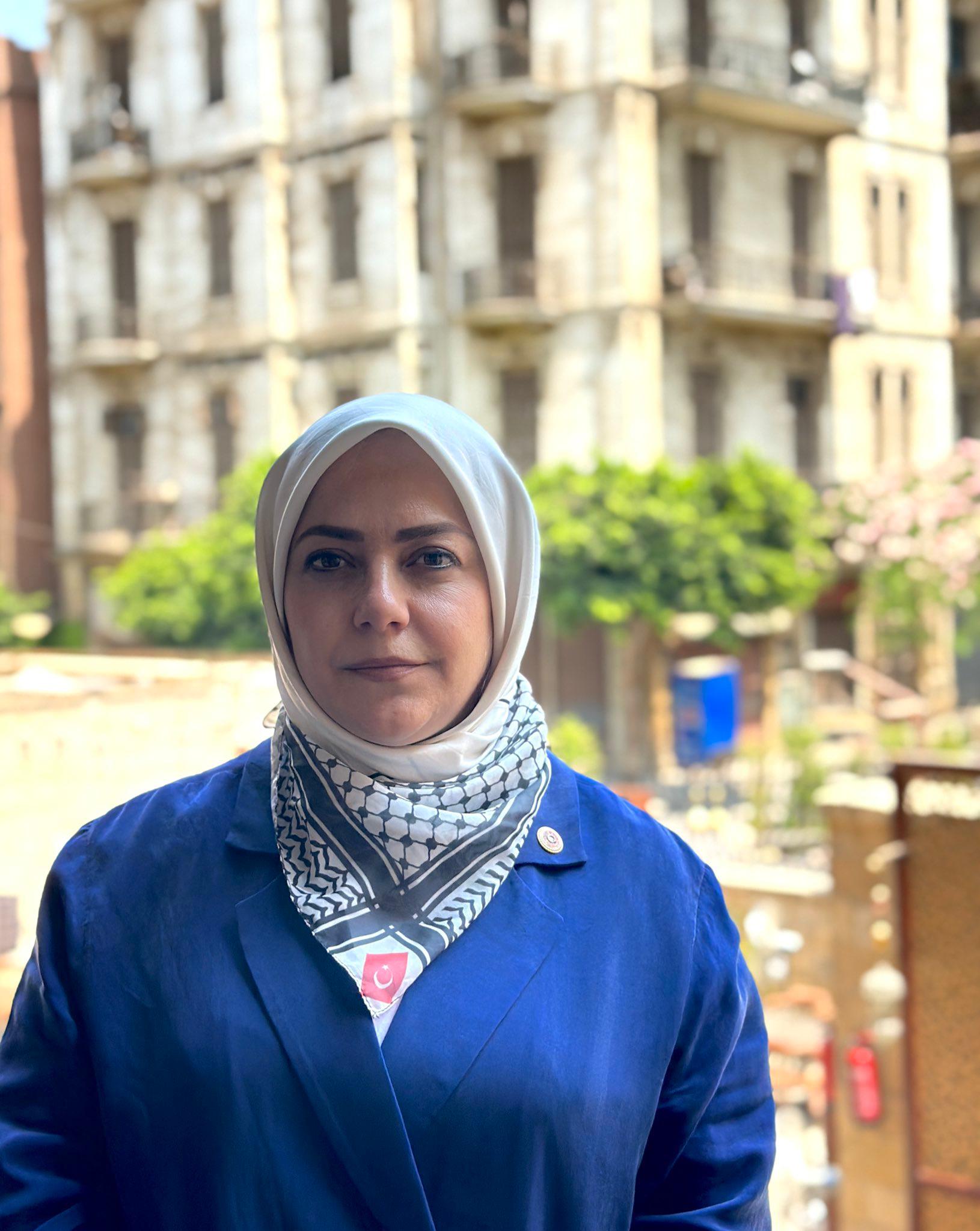 Sema Silkin Ün, Kahire’de Küresel Gazze Yürüyüşü’ne Katıldı