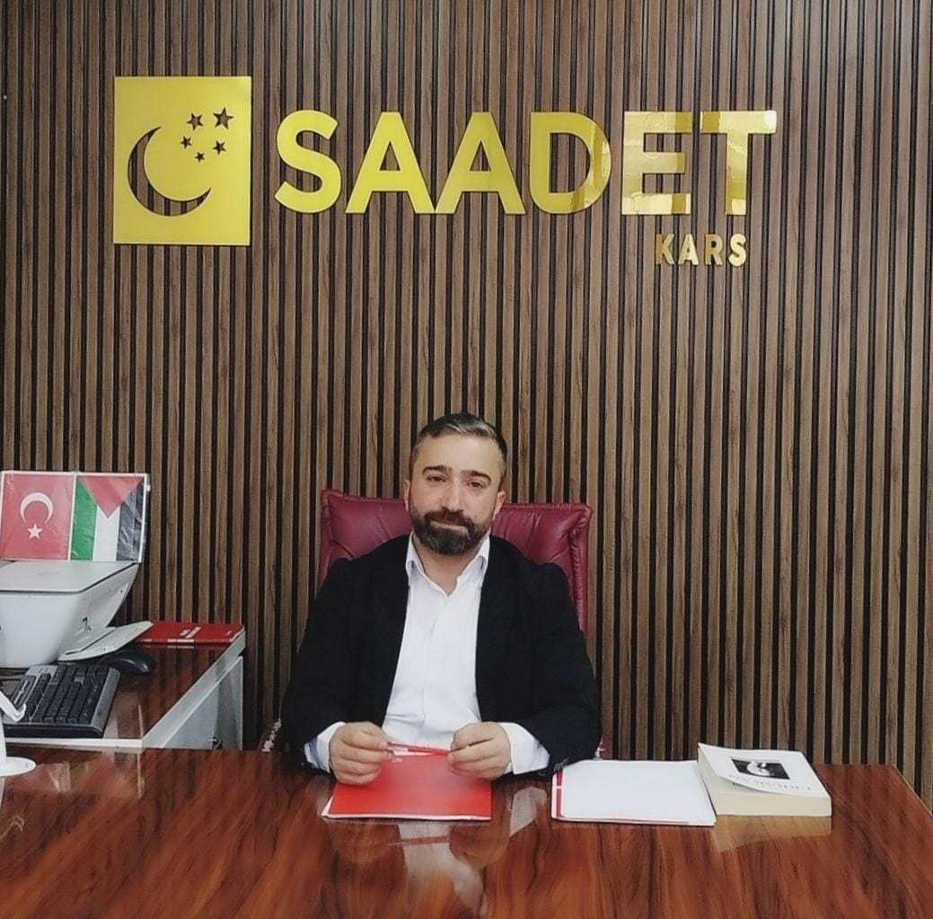 Sınırlar Sessiz, Vicdanlar Kısıtlı, Zulüm Sınırsız: Saadet Partisi Kars İl Başkanı Demir’den Gazze İçin Çıkış