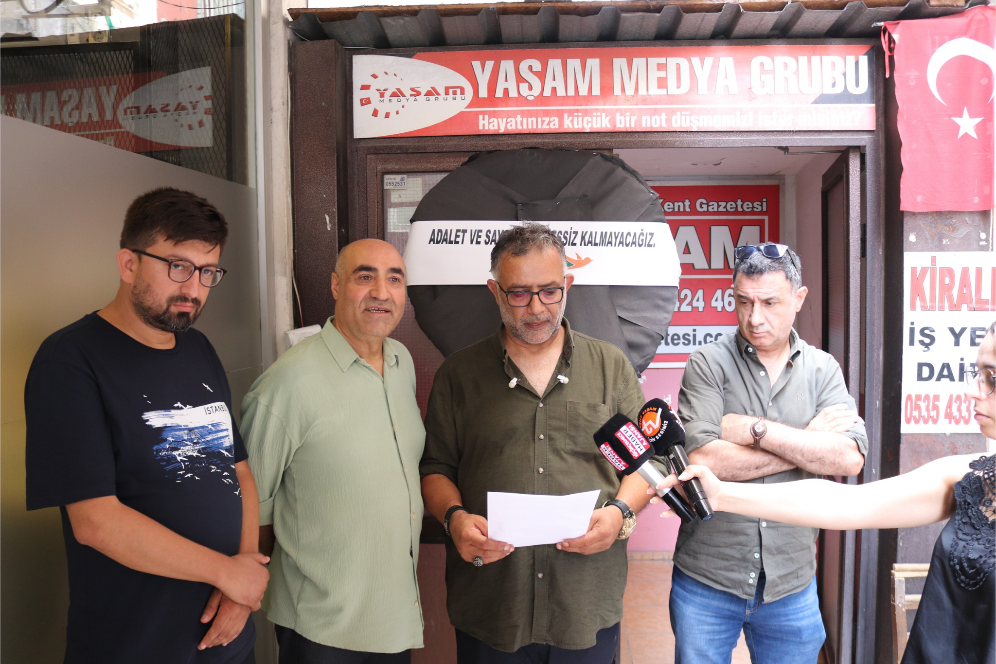 Tayfun Ercan’a Tehditte Soruşturma Başlatıldı