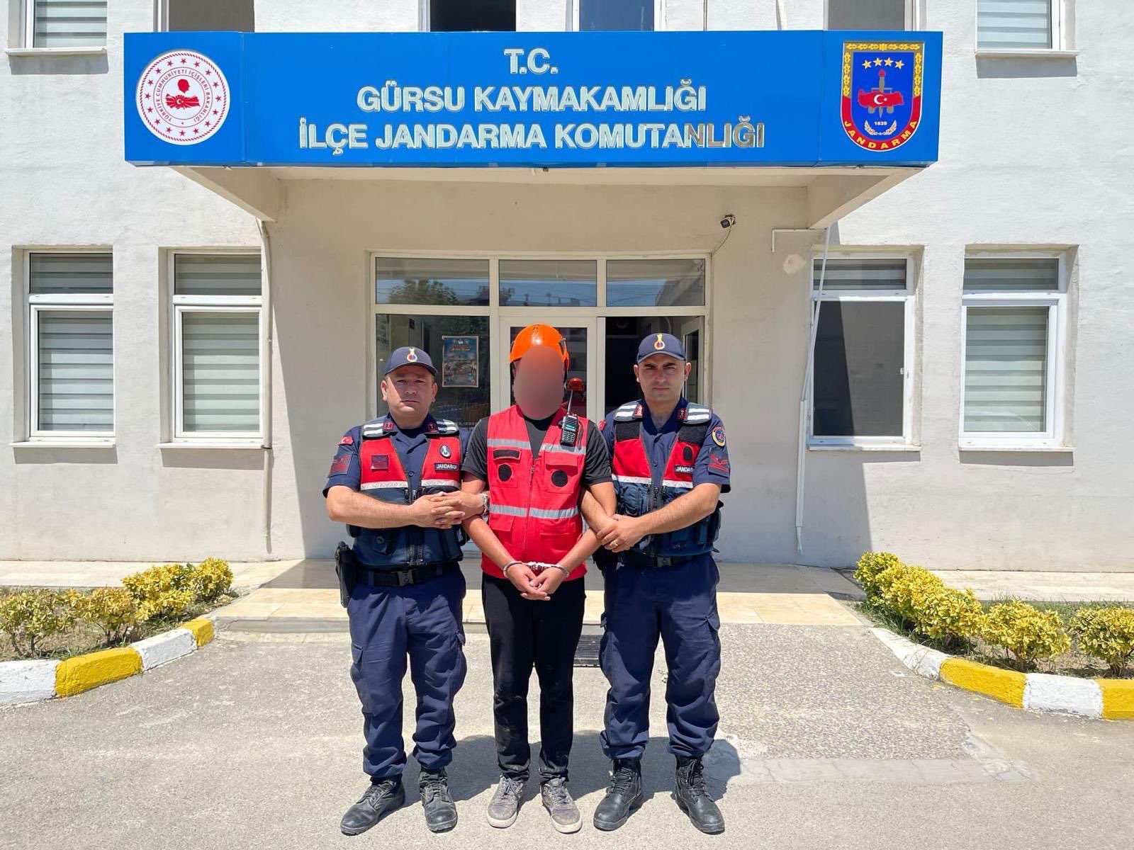 Gürsu’daki Orman Yangınında Şok Olay: Yardıma Geldi, Suç Makinesi Çıktı!