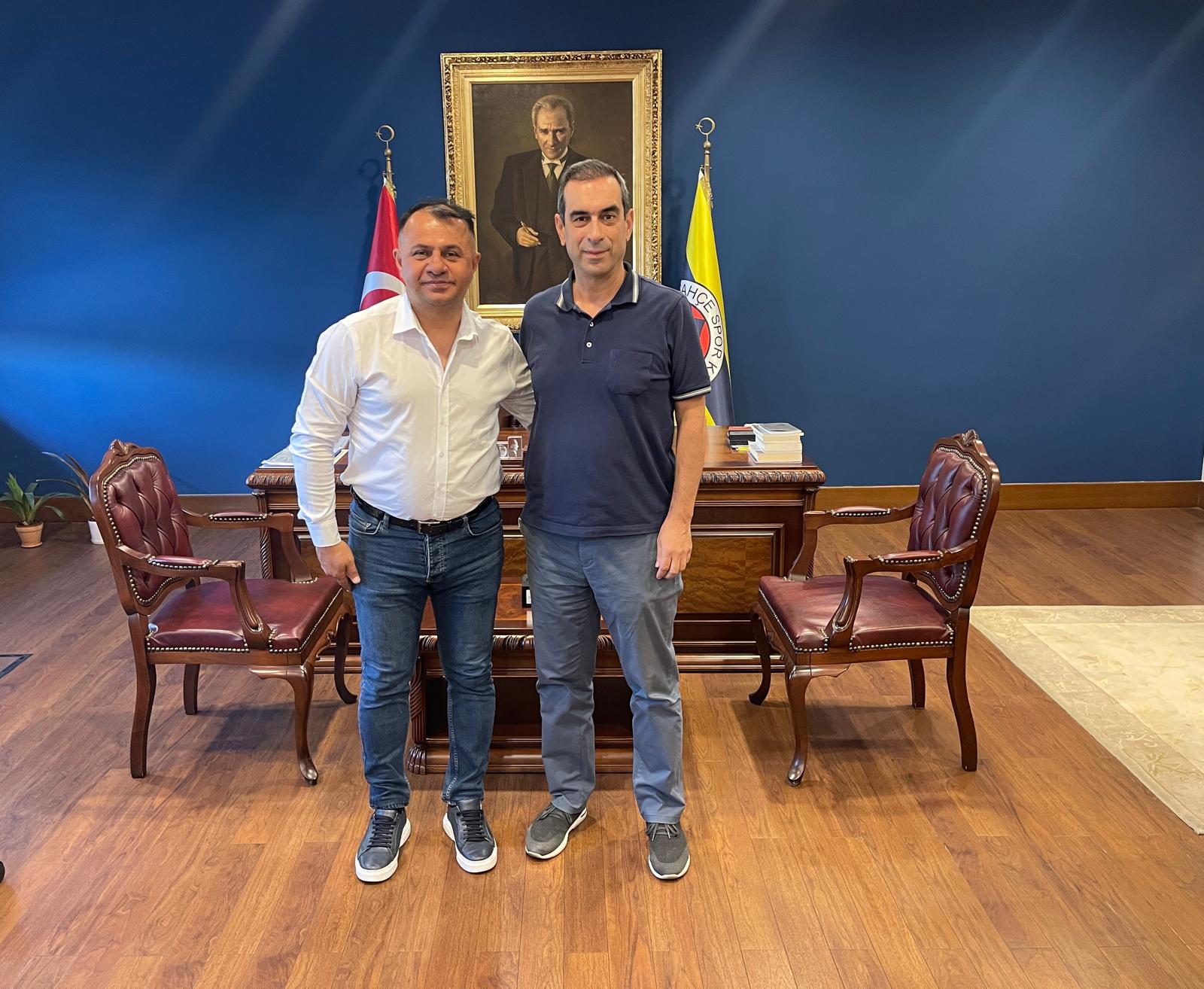 Bekir Ayaz’dan Fenerbahçe Yüksek Divan Kurulu Başkanı Şekip Mosturoğlu’na Nezaket Ziyareti