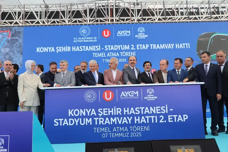 Konya’ya yeni tramvay hattı… Konya’nın raylı sistem ağı genişliyor