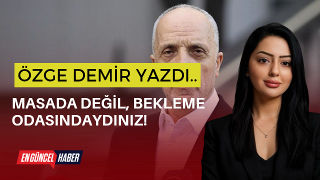 Masada Değil, Bekleme Odasındaydınız!