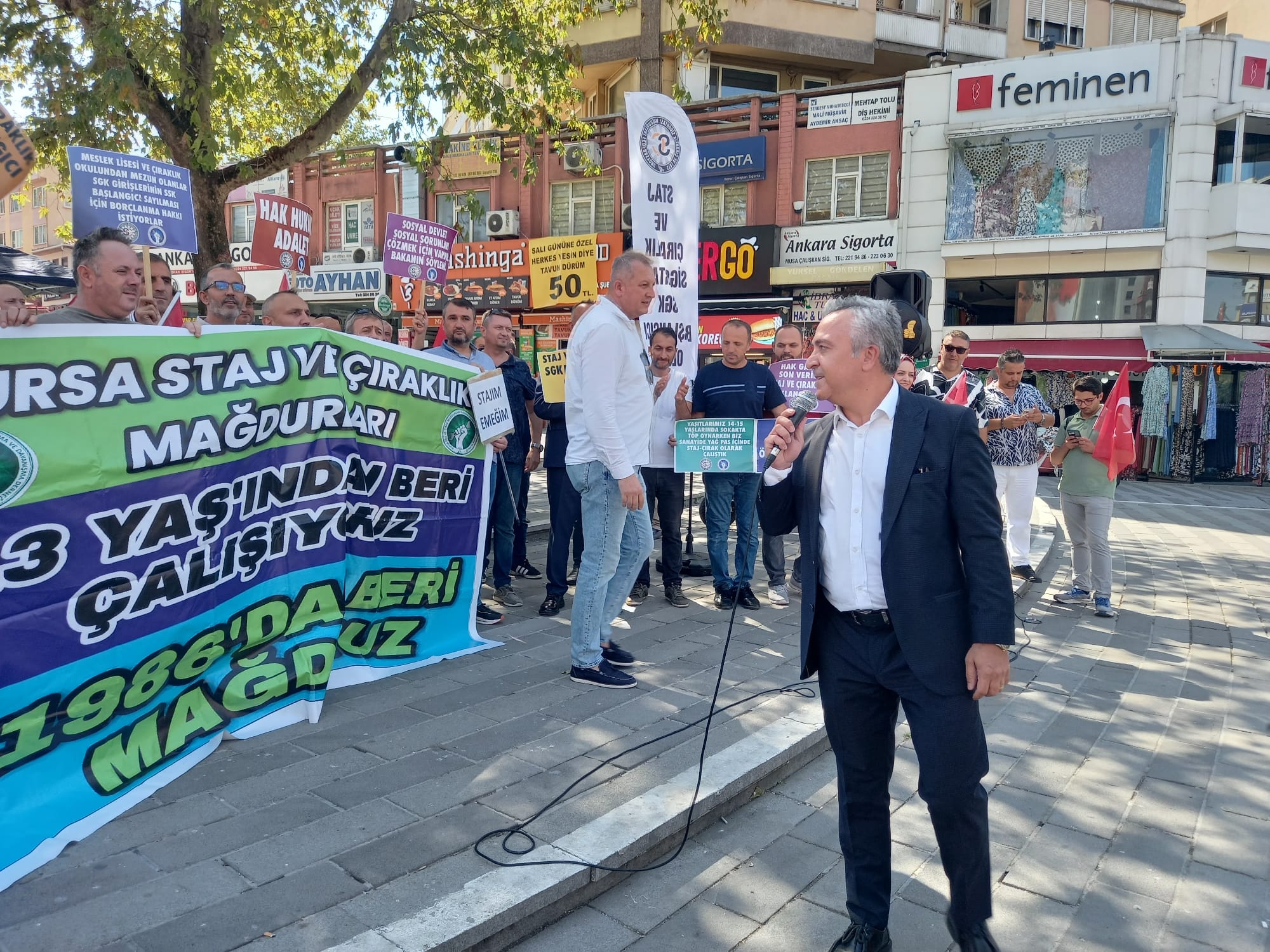 “Hak Gaspı, Adalet İsyanı: Staj ve Çıraklık Sigortası Mağdurlarının Çığlığı”