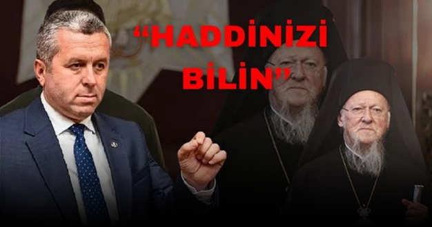 Prof. Dr. Yardımcıoğlu’ndan Patrikhane’ye Tarihi Uyarı: “Haddinizi Bilin!”