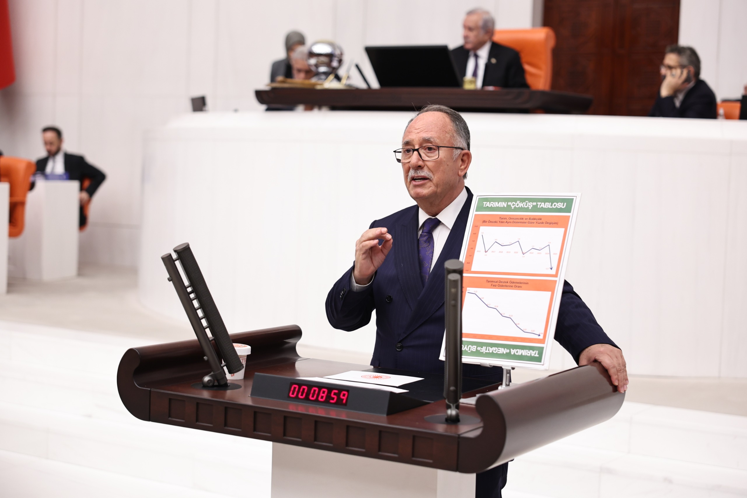 TARIMDA %12 KÜÇÜLME: FAİZE 1000, ÇİFTÇİYE 6 LİRA