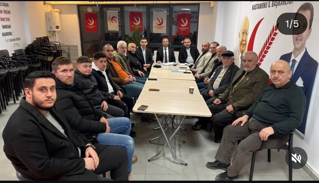 Yeniden Refah Partisi Kastamonu İl Başkanı Akif Güzel: İstişareyle Güçlenen Bir Yönetim Anlayışıyla Yolumuza Devam Ediyoruz.