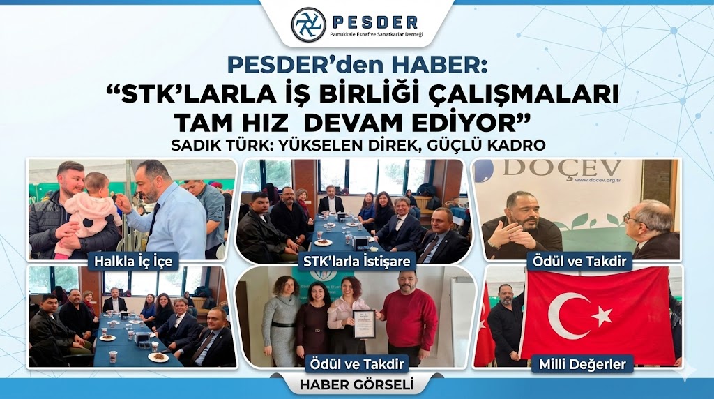 PESDER’de Hedef Büyüdü: “Yükselen Değer, Güçlü Kadro!”