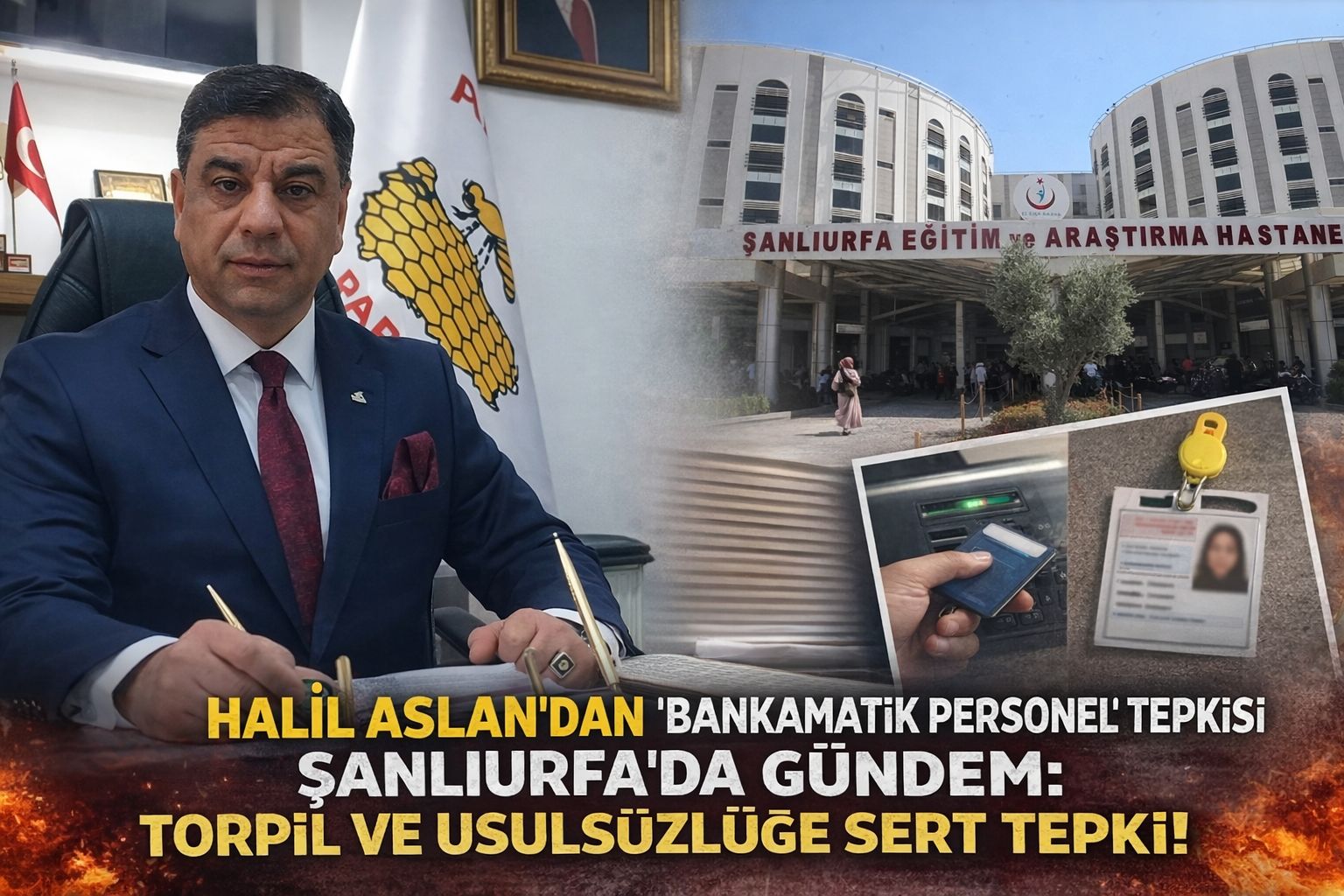 Halil Aslan’dan Bankamatik Personel Tepkisi