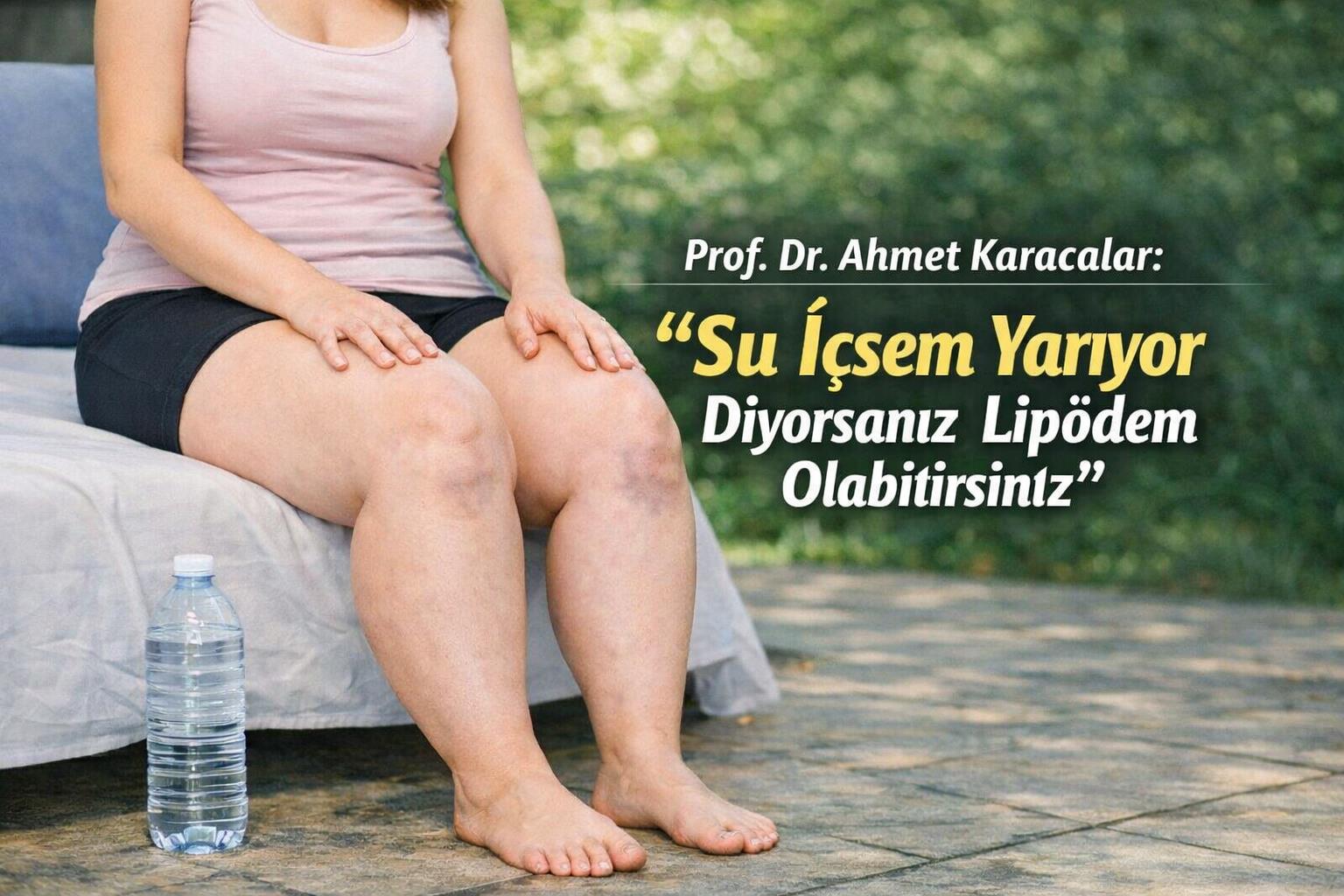 Su İçsem Yarıyor Diyorsanız Lipödem Olabilirsiniz