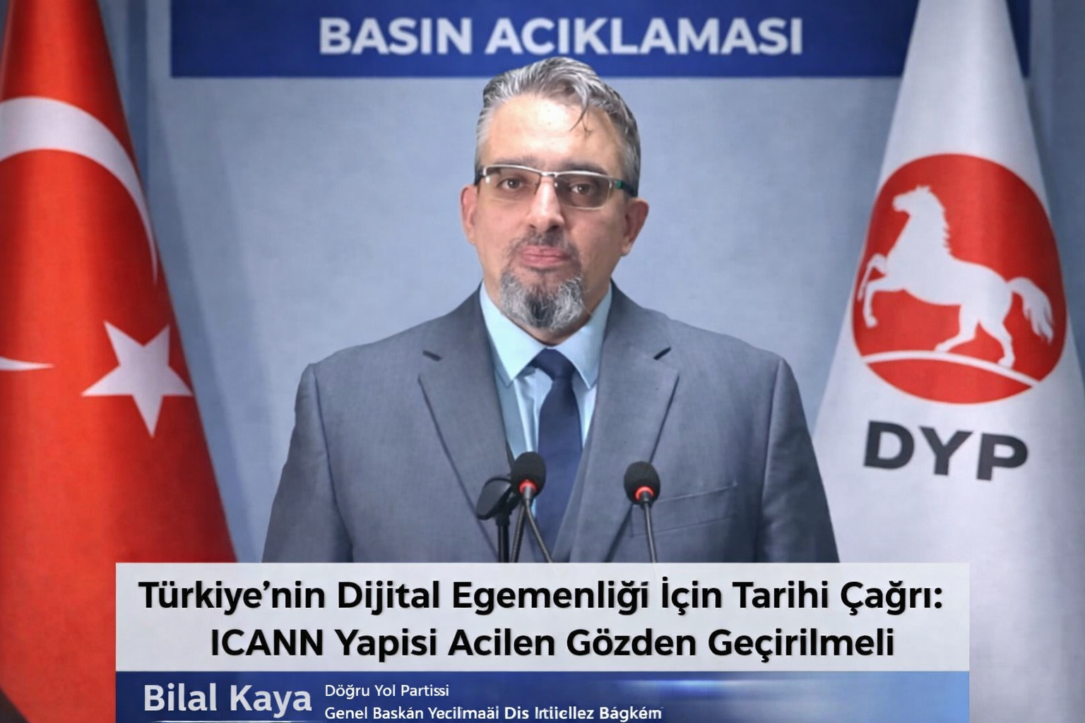 Türkiye’nin Dijital Egemenliği İçin Tarihi Çağrı: ICANN Yapısı Acilen Gözden Geçirilmeli