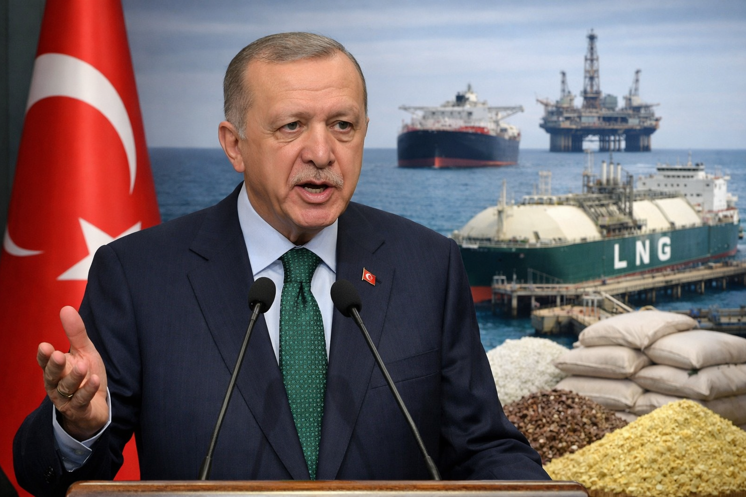 Cumhurbaşkanı Erdoğan: Basra ve Hürmüz Geçişli LNG Tedarikimiz Yok