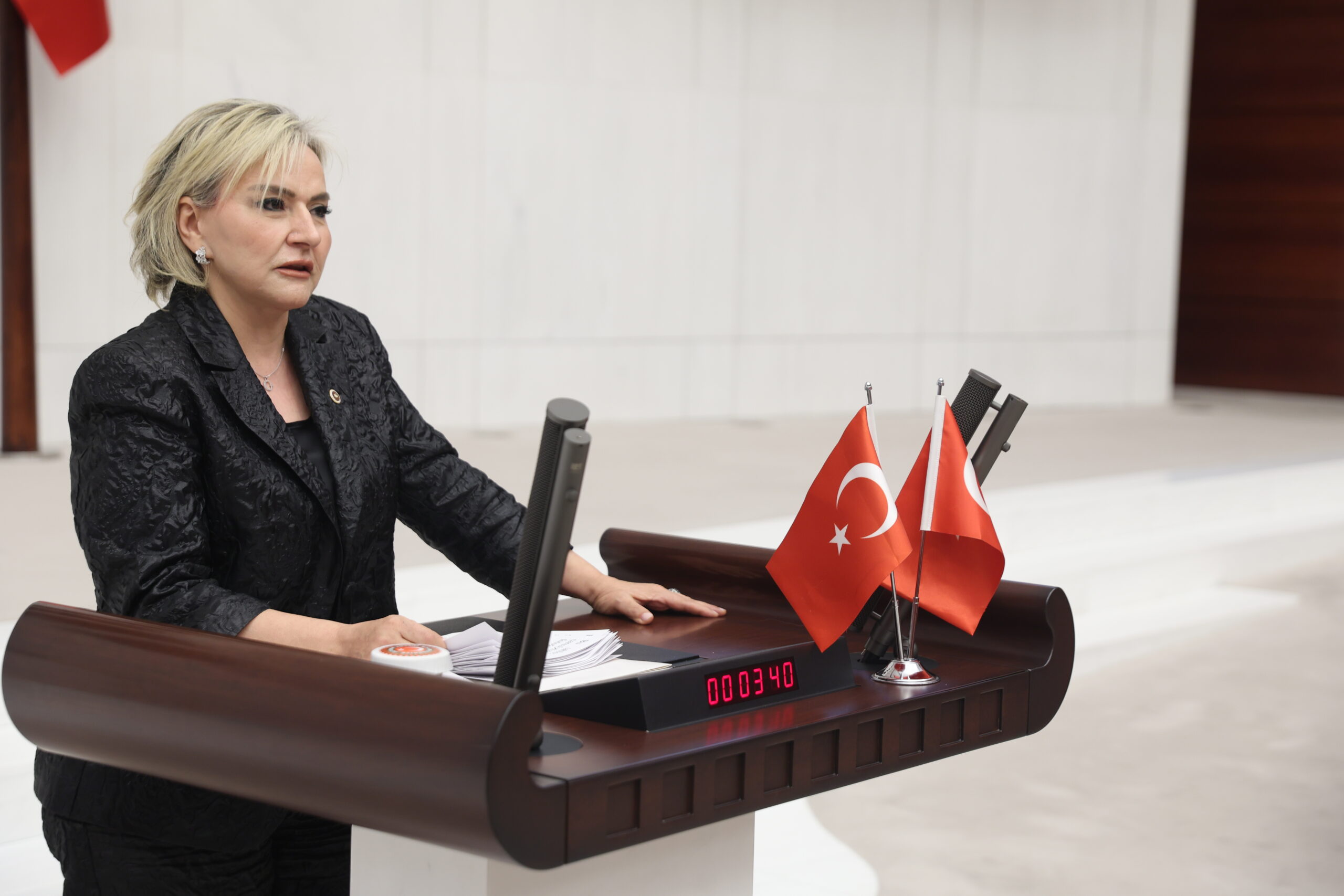 CHP’li Nimet Özdemir’den TBMM’de sert çıkış: “Türkiye şiddet sarmalına sürükleniyor”
