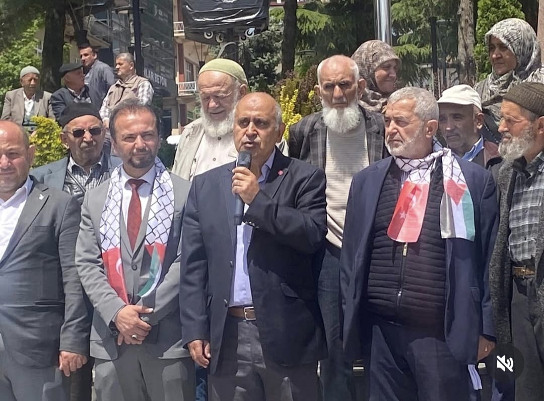 Kastamonu İl Başkanı Akif Güzel’den Filistin’e Destek Mesajı