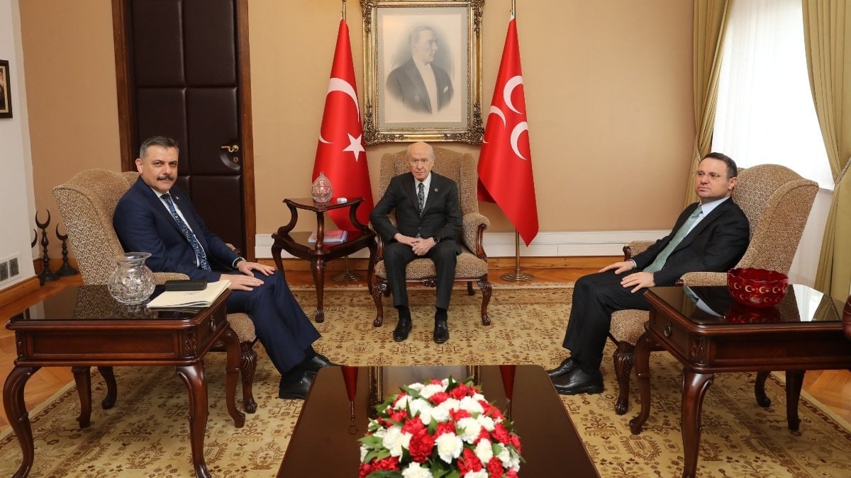 Bakanlardan Devlet Bahçeli’ye Ortak Ziyaret