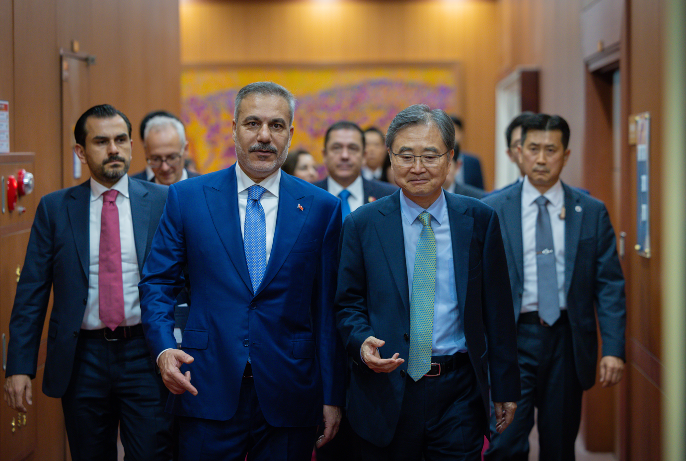 Hakan Fidan’ın Güney Kore Ziyareti