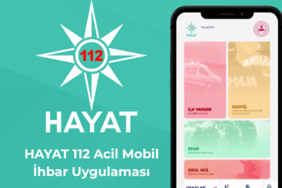 HAYAT 112 bir ayda 600 bini aştı.