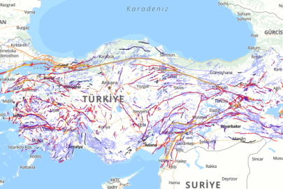 Türkiye’nin diri fay haritası güncellendi