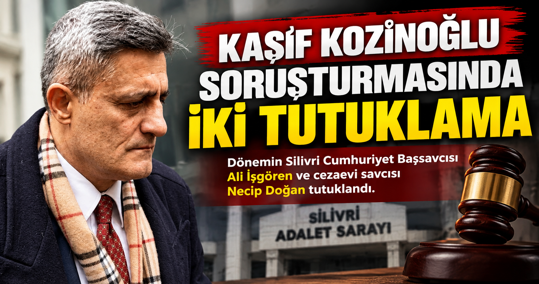 Kaşif Kozinoğlu Soruşturmasında İki Tutuklama