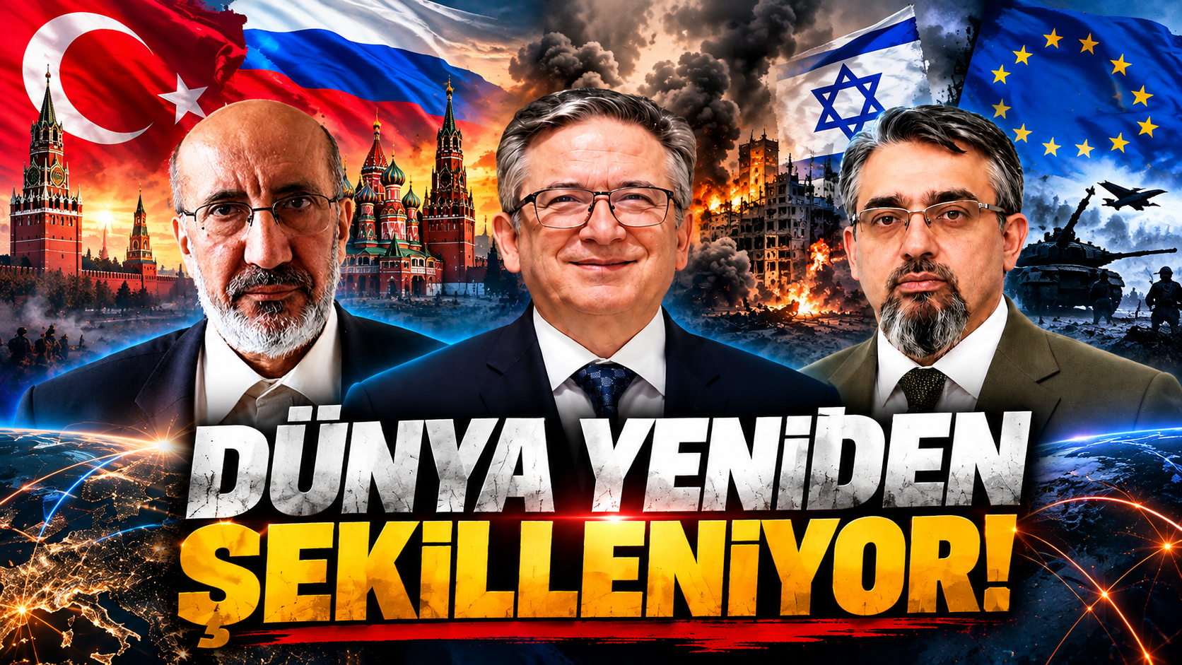 Tarık Şeker ile Arka Planda’da Gündem: Rusya, İsrail ve Avrupa